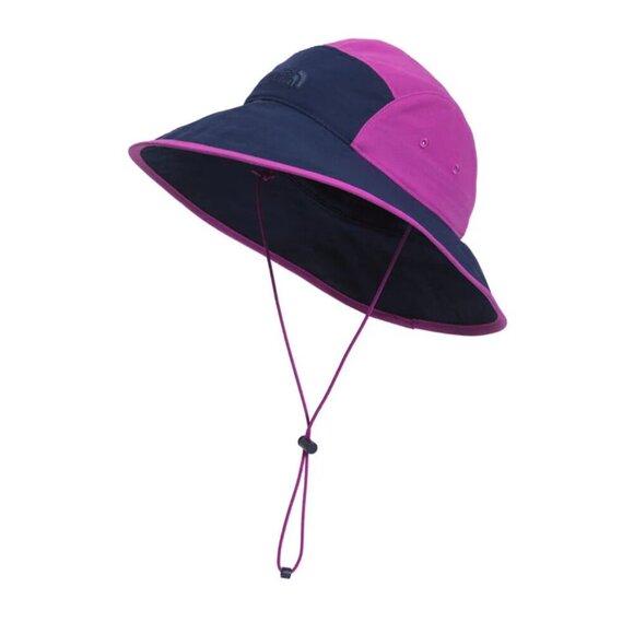 The North Face Women’s Class V Brimmer Hat Navy/Purple- S/M - Picture 1 of 7